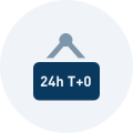 24 hours T + 0 trading